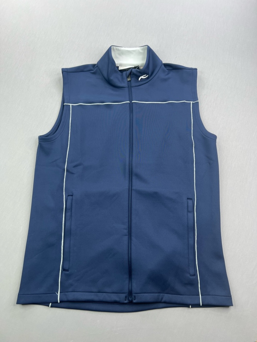 KJUS DAMIAN GOLF VEST EVERYDAY WEAR PERFORMANCE MOCK NECK